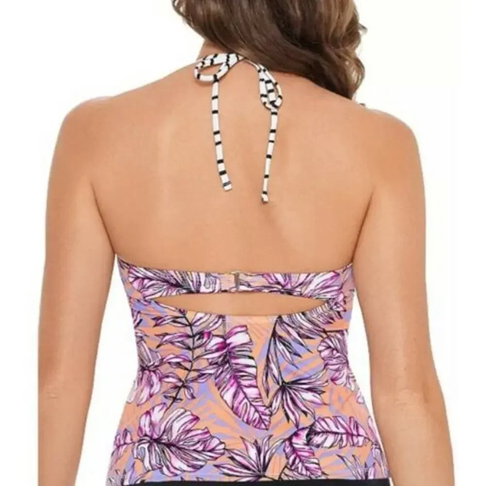 Salt+Cove Juniors' Hawaii Printed Tankini Swim Top